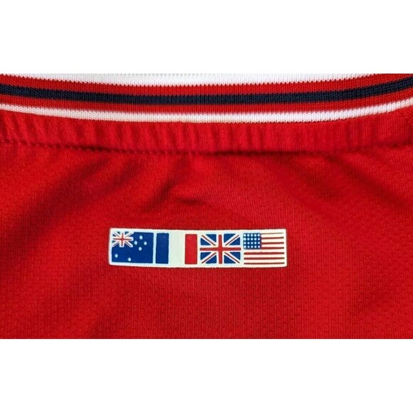 WOMENS K-SWISS HERITAGE SPORT POLO TOP SIZE MEDIUM - Picture 9 of 9